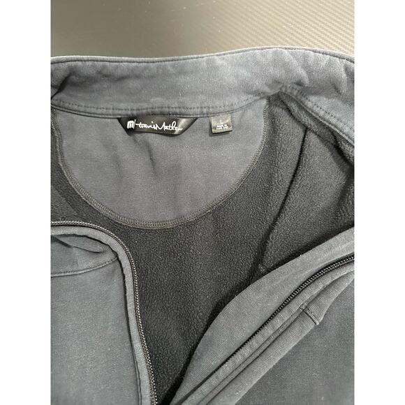 Travis Mathew Black Minnesota Wild Full Zip Long Sleeve Jacket Size Large - Picture 2 of 9